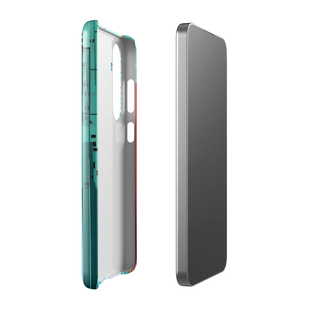 Urban Symphony in Turquoise