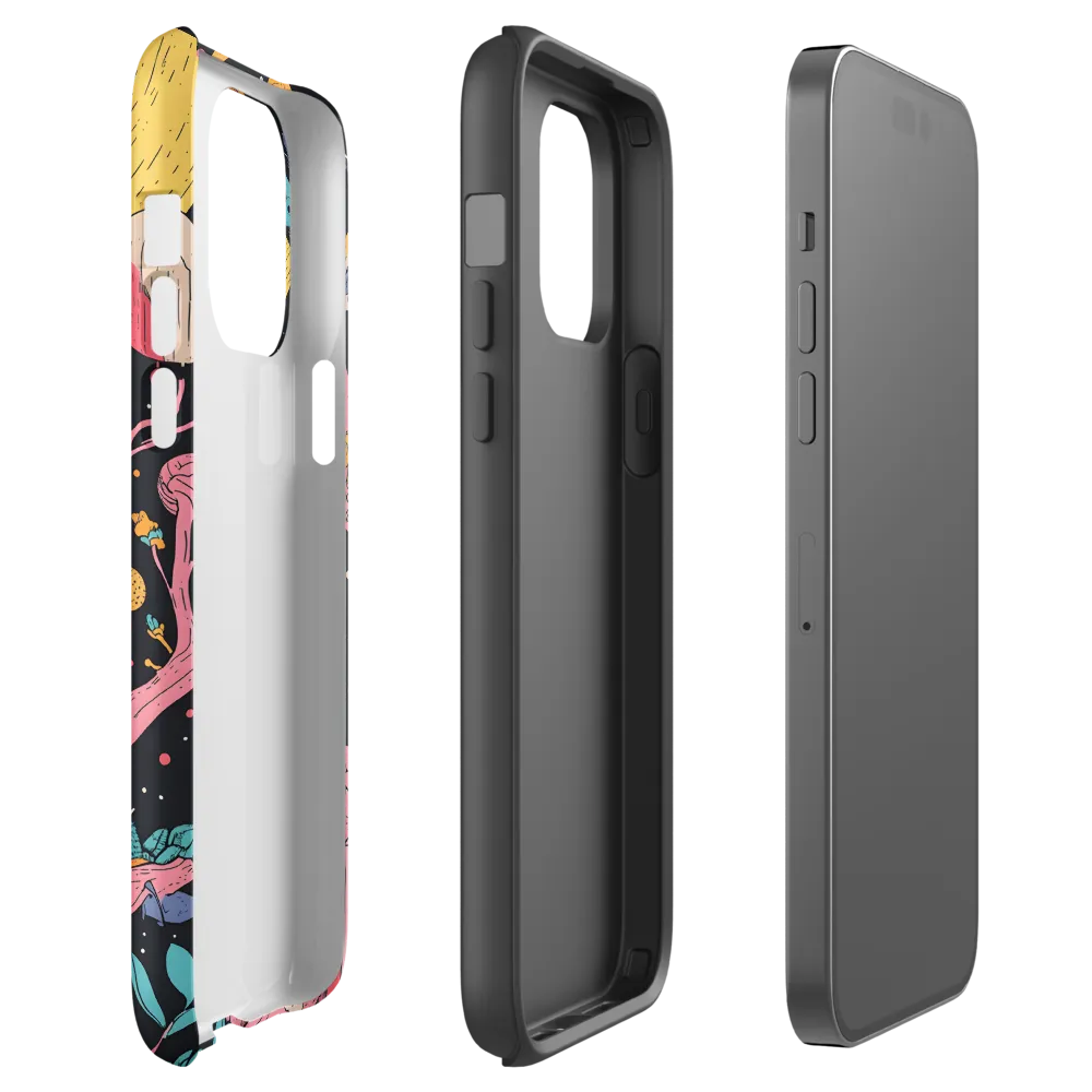 Whimsical Cosmic Owl | Phone Case |  14 Pro Max | Tough Case | Matte