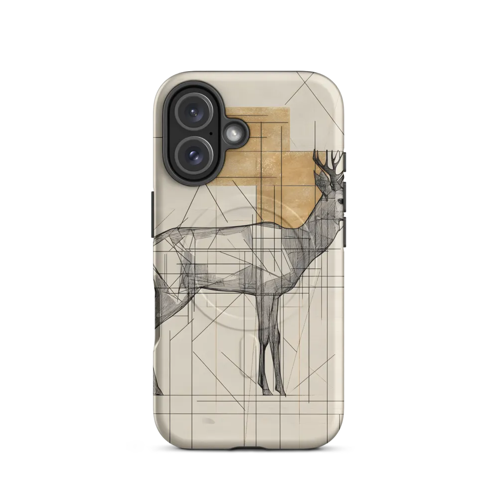 Geometric Elegance: The Majestic Deer