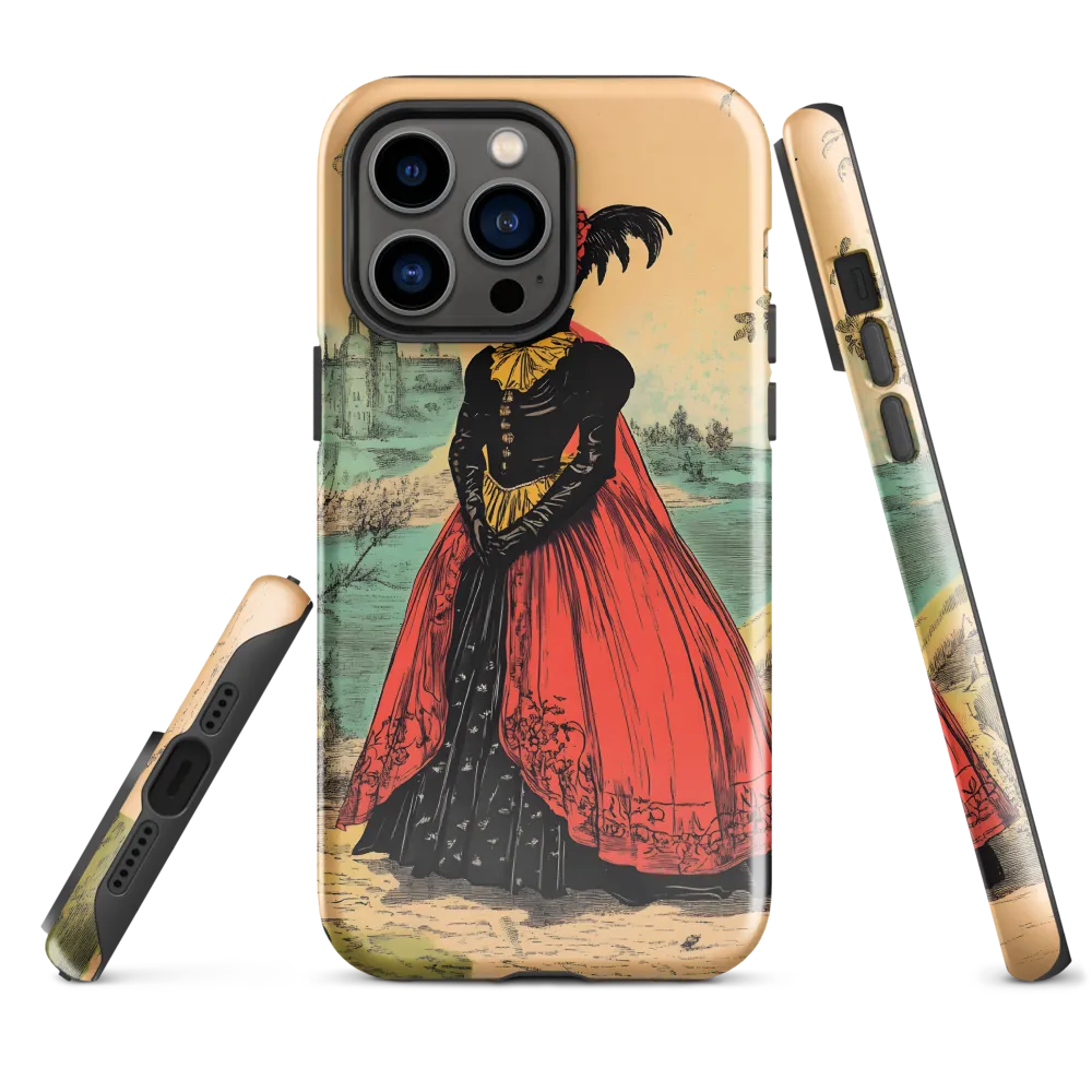 Elegance in Red and Gold