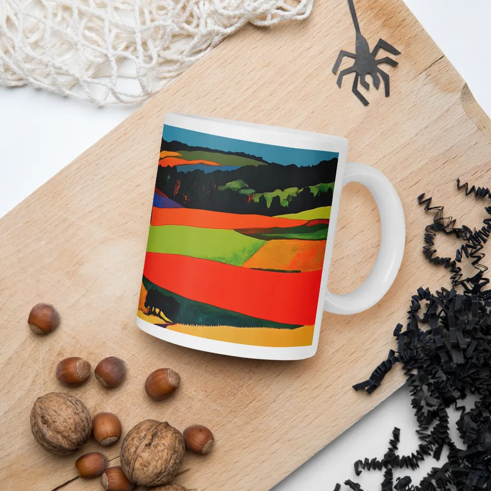 Vibrant Countryside | Mugs | Multiple Sizes & Colors