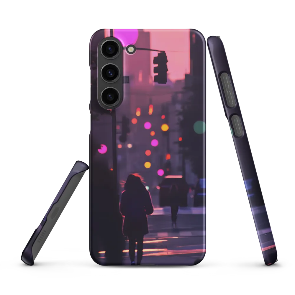 City Silhouettes at Dusk | Phone Case |  S23 Plus | Snap Case | Matte