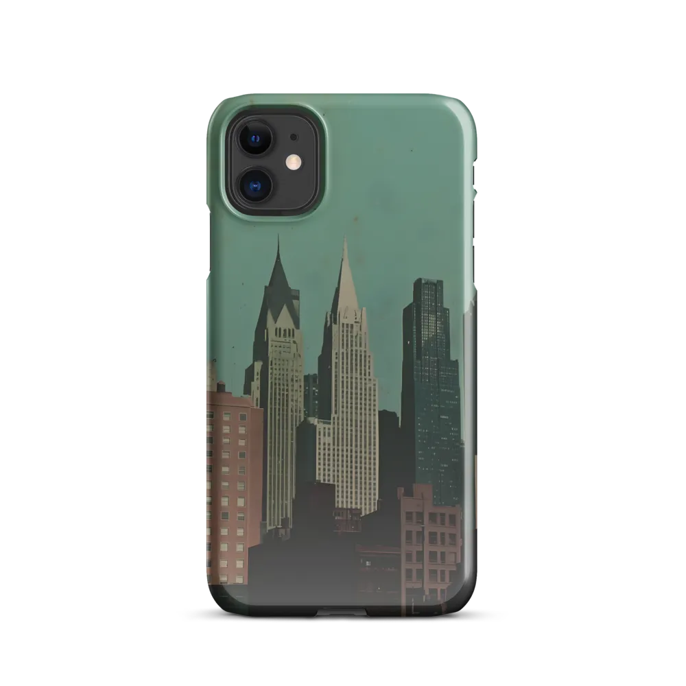Urban Nostalgia: A Retro Cityscape