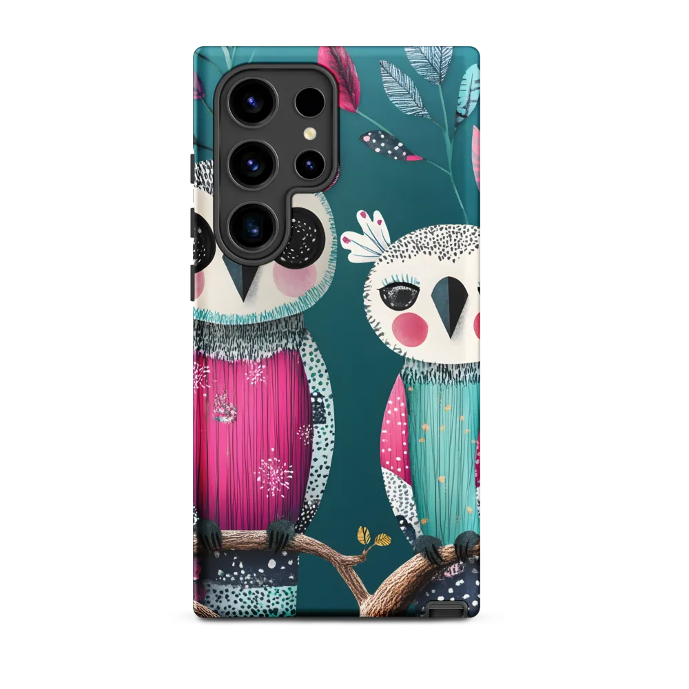 Whimsical Duo: A Celebration of Nature and Color