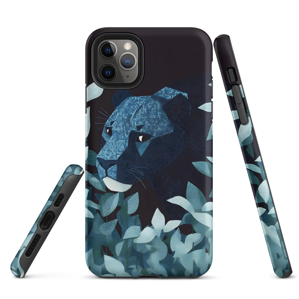 Lurking Blue: The Panther's Gaze