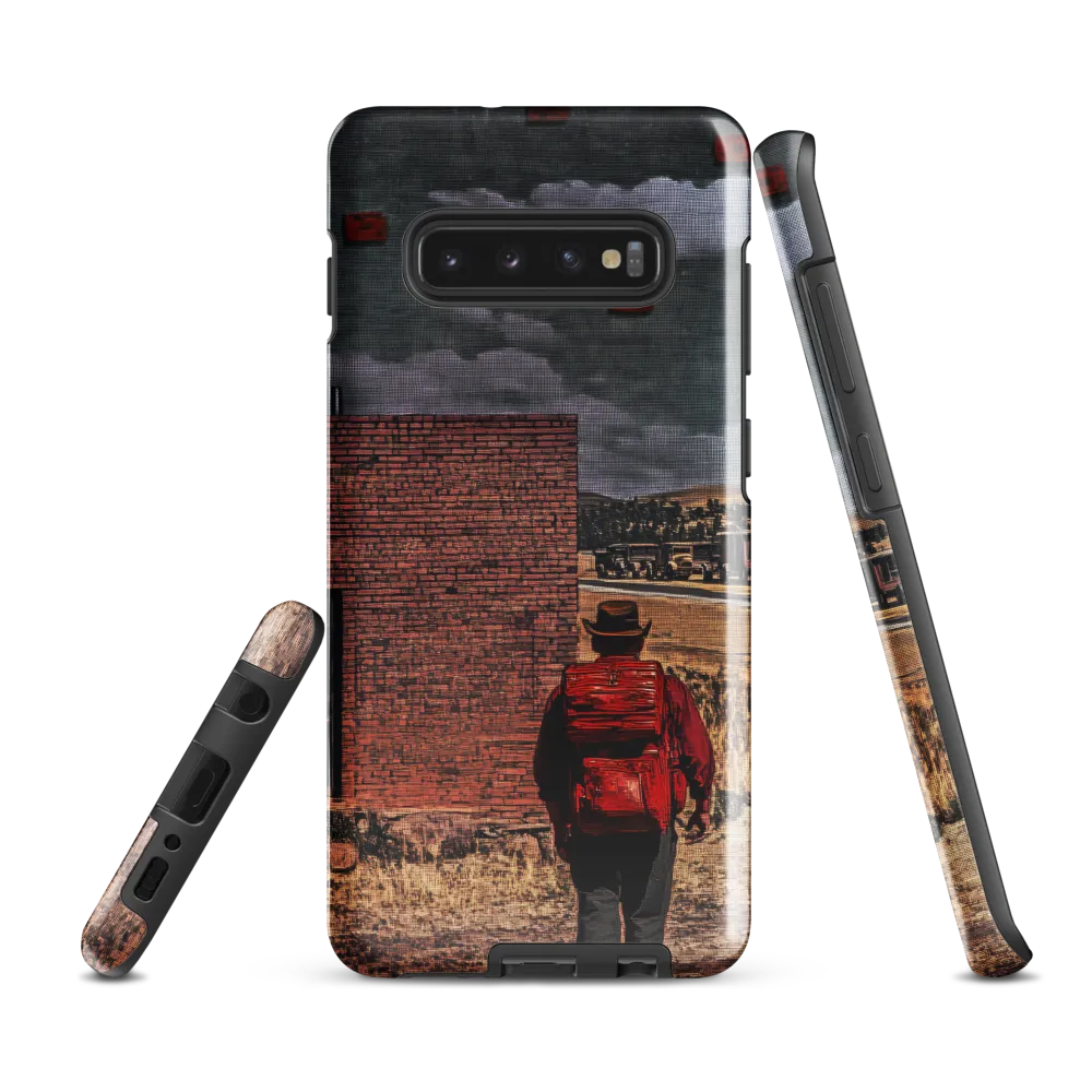 Journey Through a Surreal Landscape | Phone Case |  S10 Plus | Tough Case | Glossy