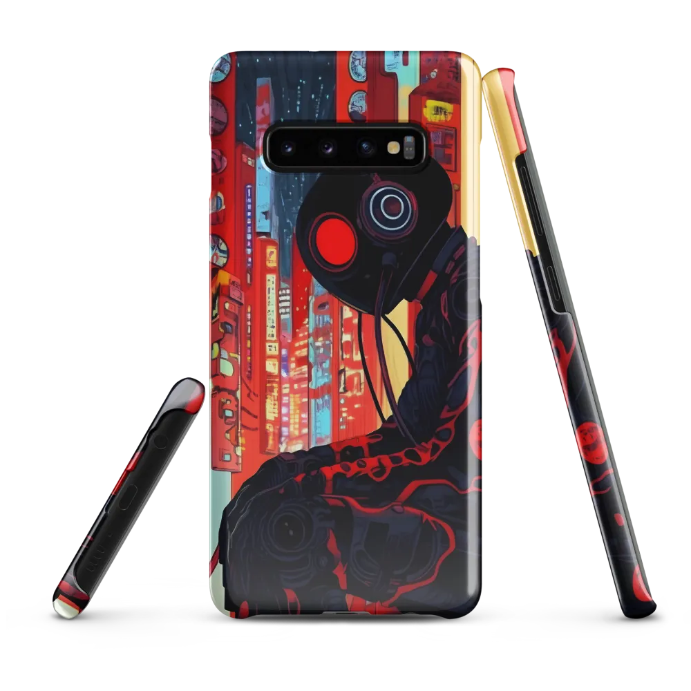 The Weight of Neon Dreams | Phone Case |  S10 Plus | Snap Case | Glossy