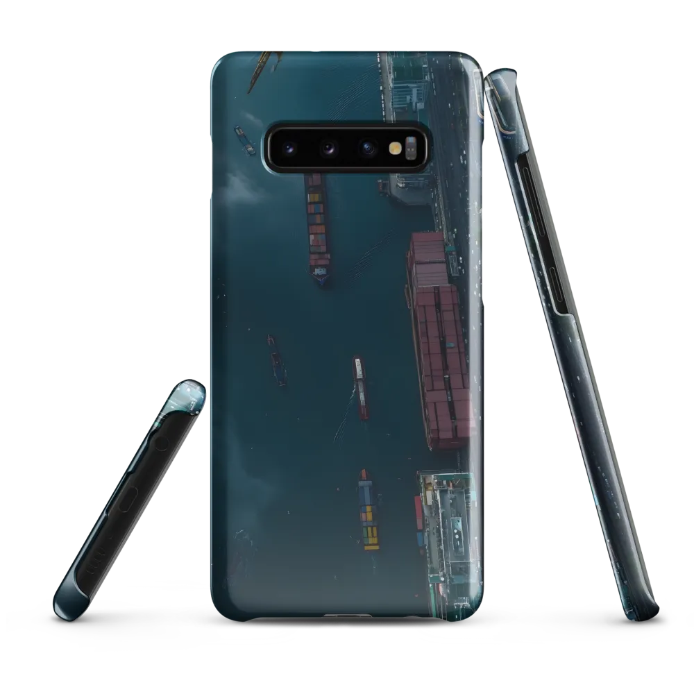 Urban Echoes Above the Waves | Phone Case |  S10 Plus | Snap Case | Glossy