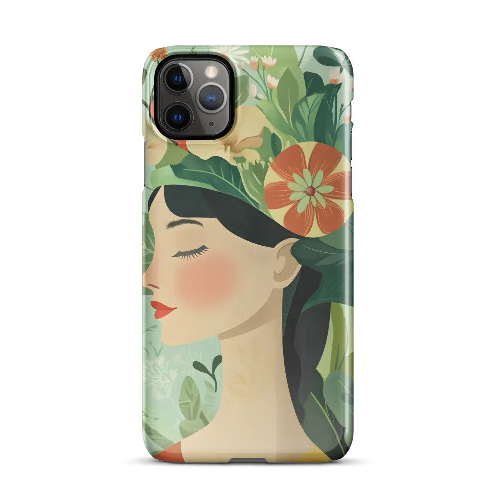 Serenity in Bloom | Phone Case |  11 Pro Max | Snap Case | Glossy