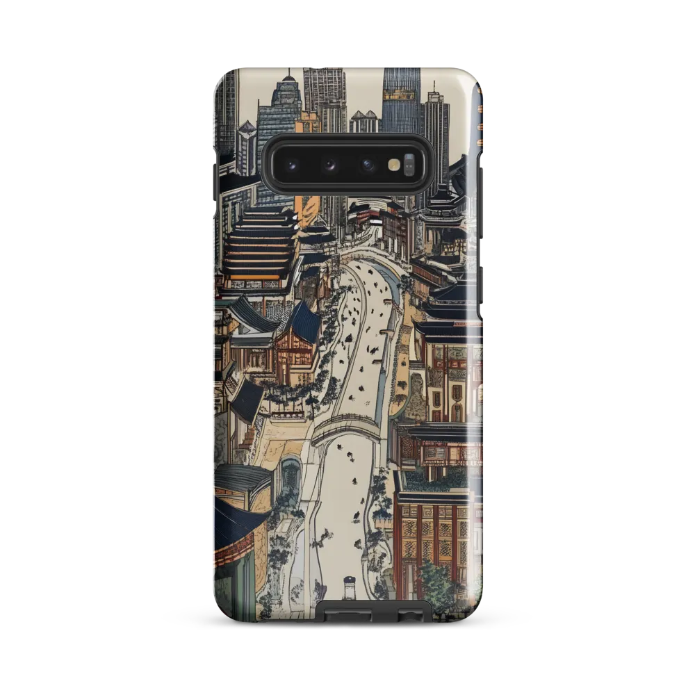 Urban Harmony: A Fusion of Tradition and Modernity | Phone Case |  S10 Plus | Tough Case | Glossy