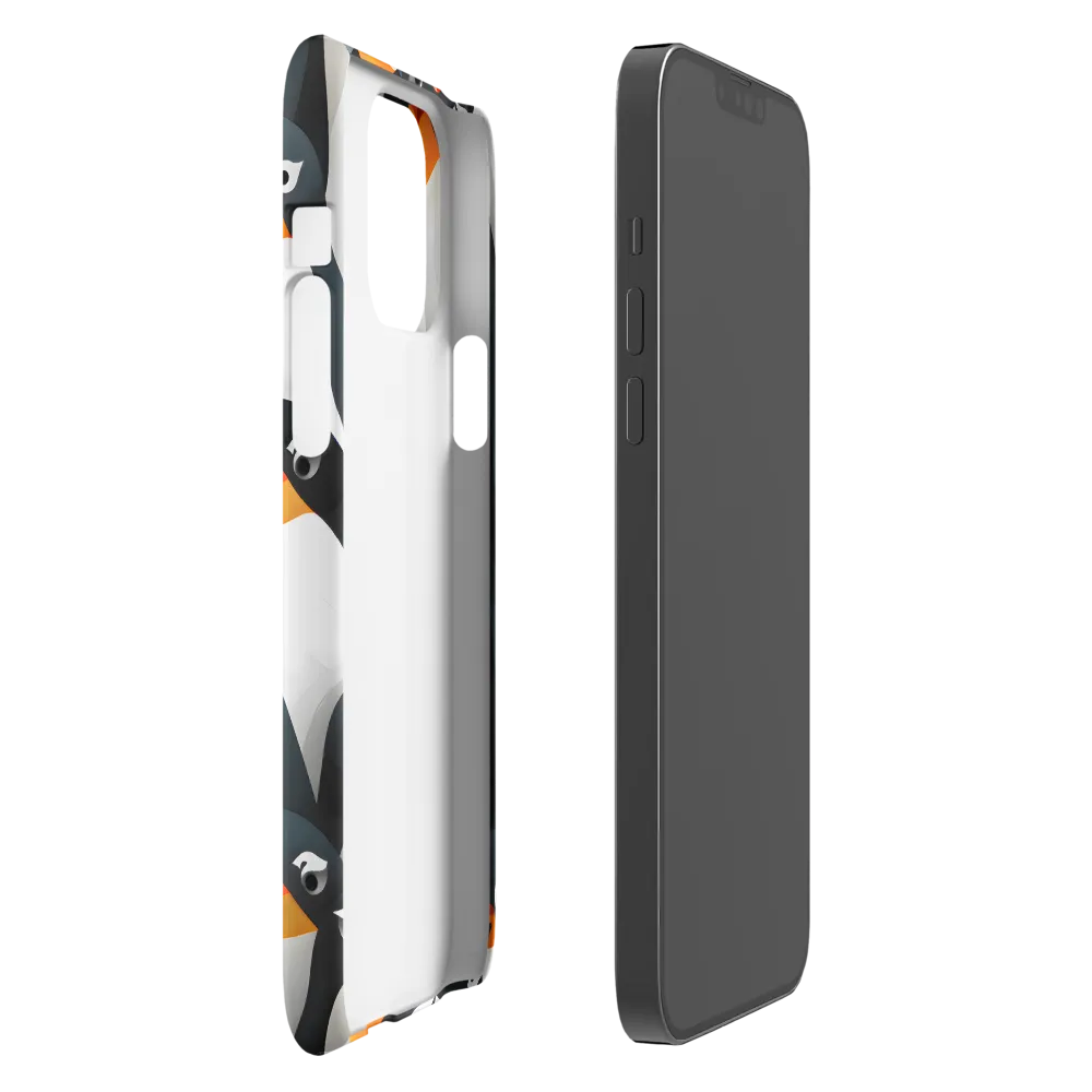 Penguin Parade | Phone Case |  13 Pro Max | Snap Case | Matte