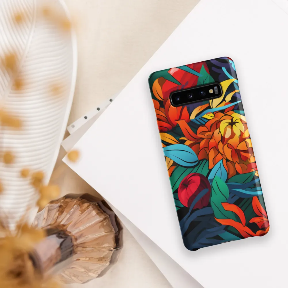 Tropical Harmony | Phone Case |  S10 Plus | Snap Case | Matte