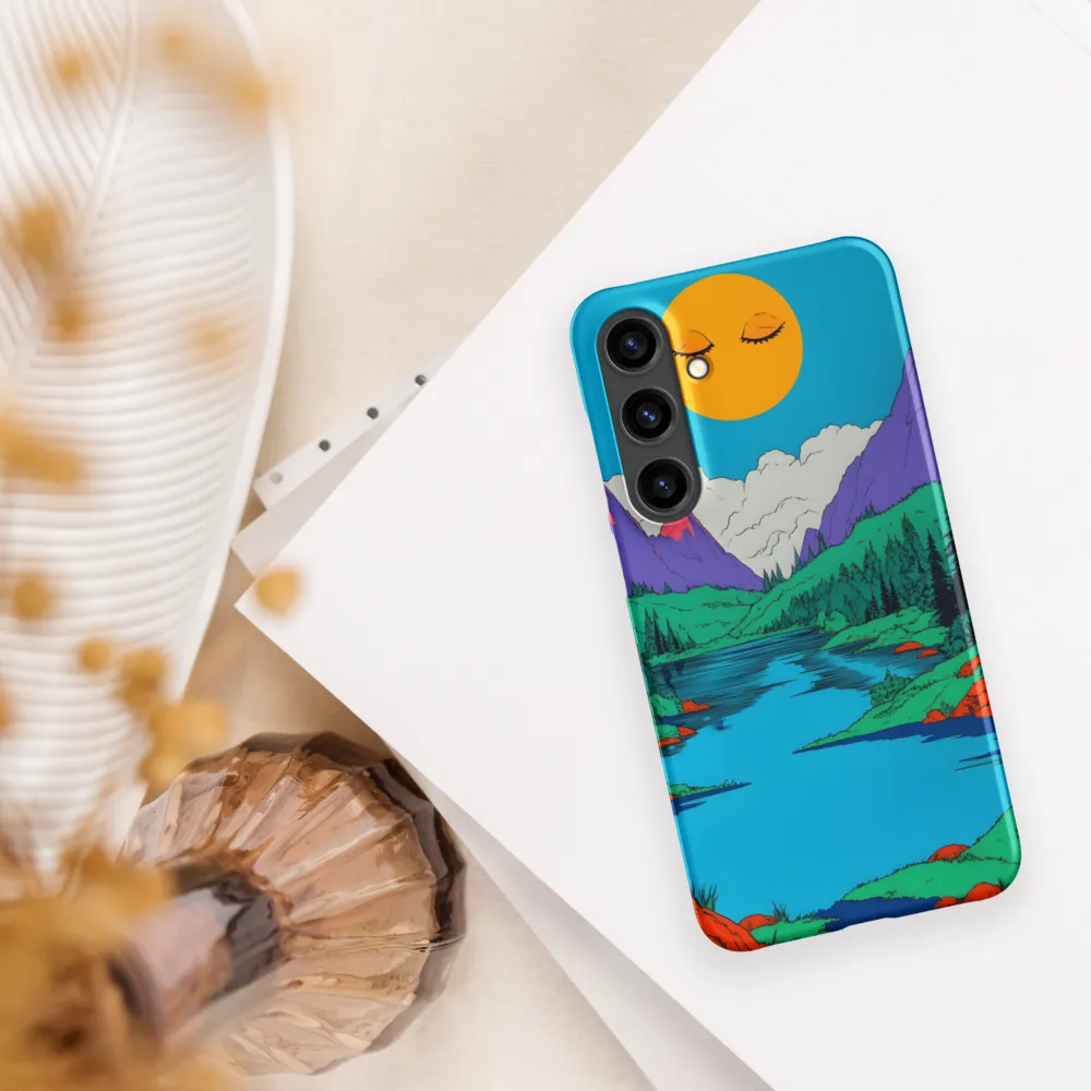 Whimsical Serenity in Vibrant Colors