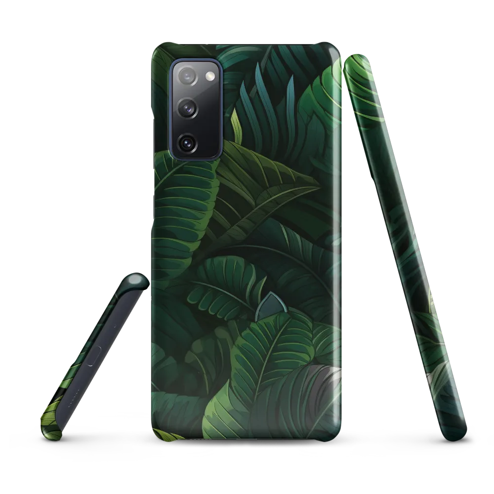 Lush Canopy: A Tropical Foliage Study
