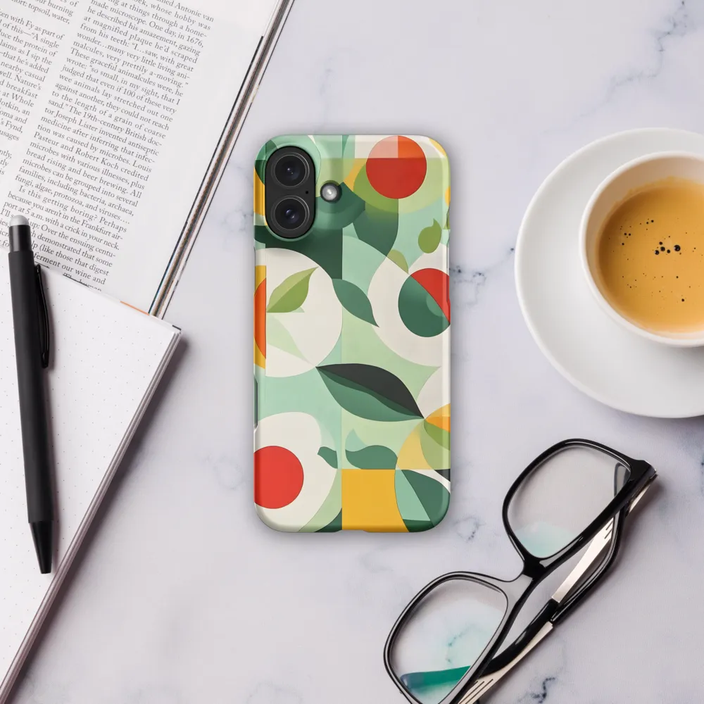 Harmony in Shapes: A Playful Abstract Design
