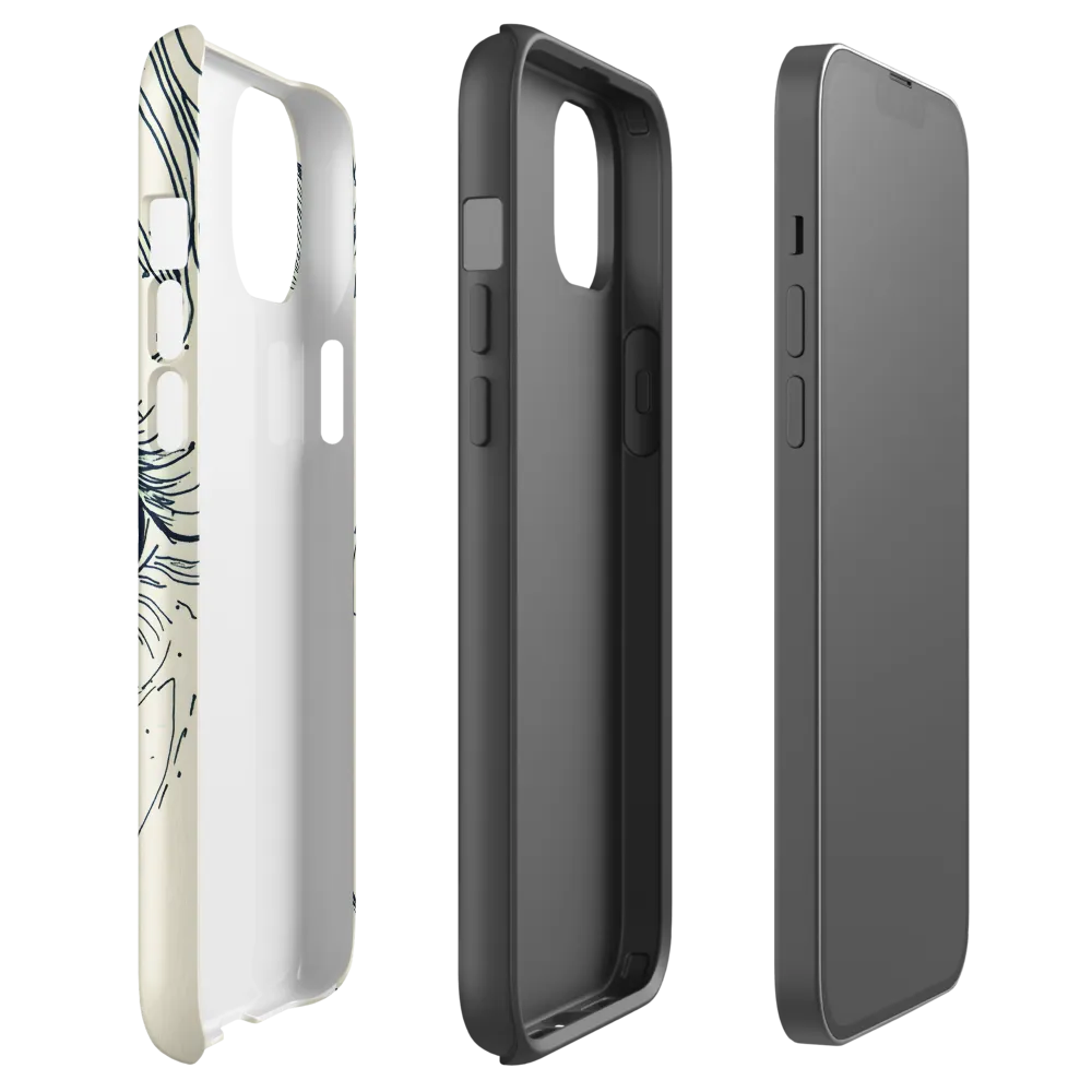 Observant Gaze | Phone Case |  14 Plus | Tough Case | Glossy