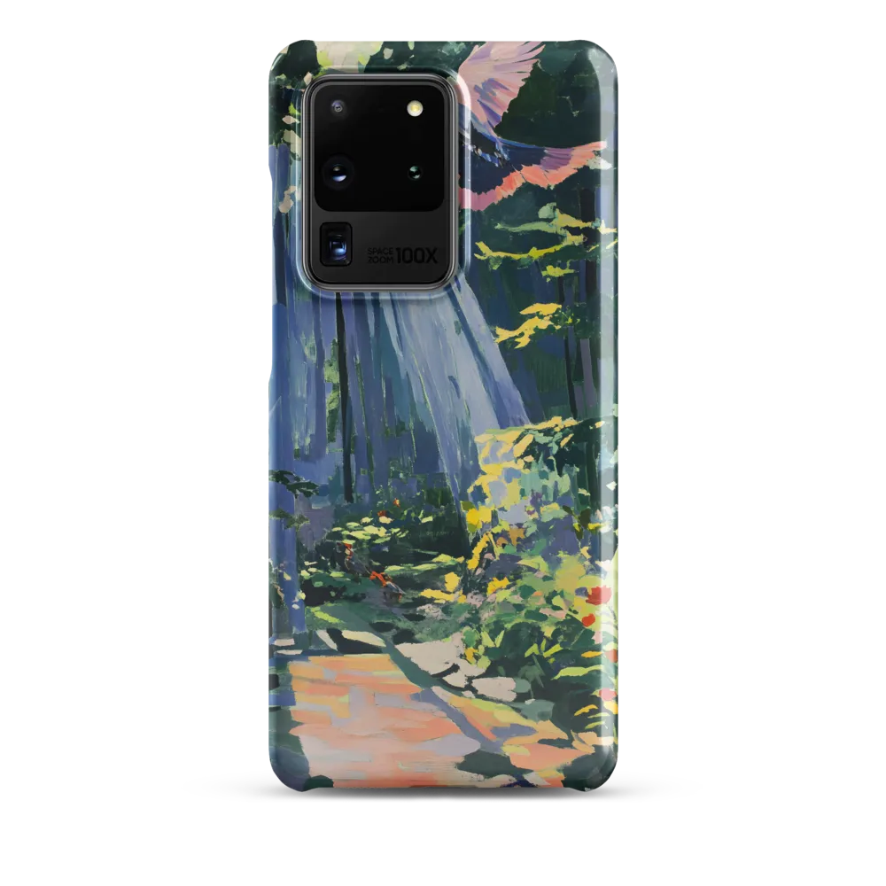Flight of Light: A Serene Forest