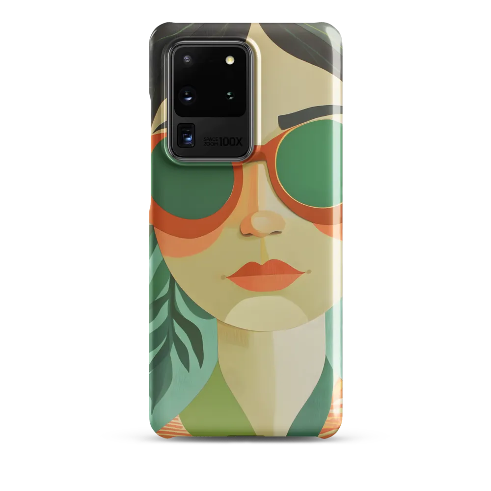 Bold Serenity: A Modern Portrait