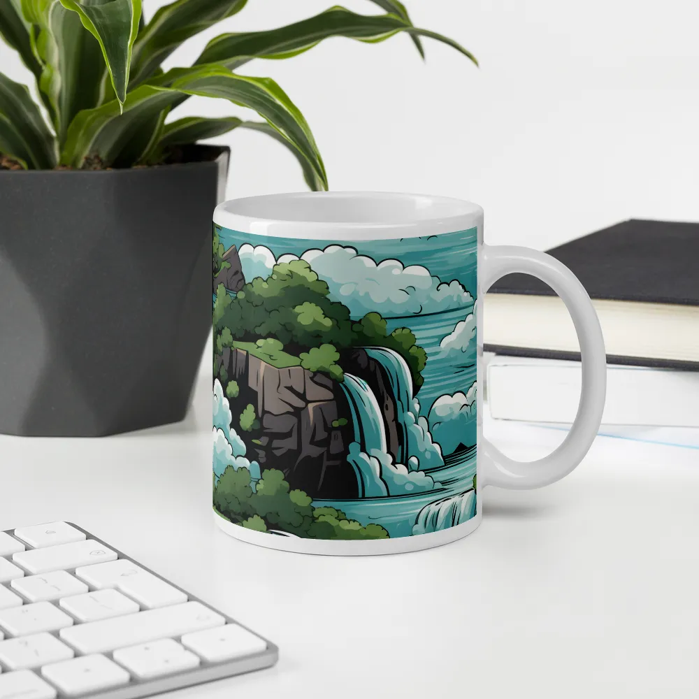 Harmonious Cascades | Mugs | Multiple Sizes & Colors