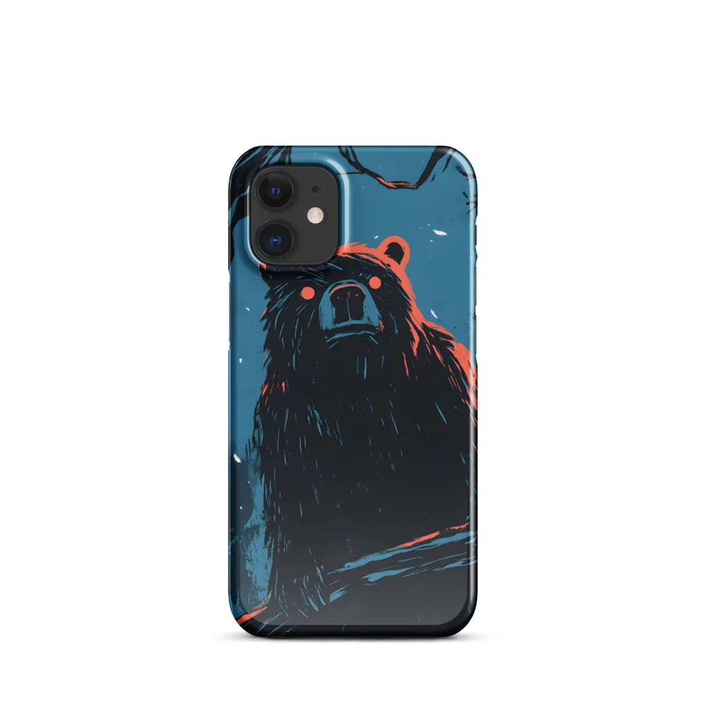 Eerie Majesty: A Bear in the Night