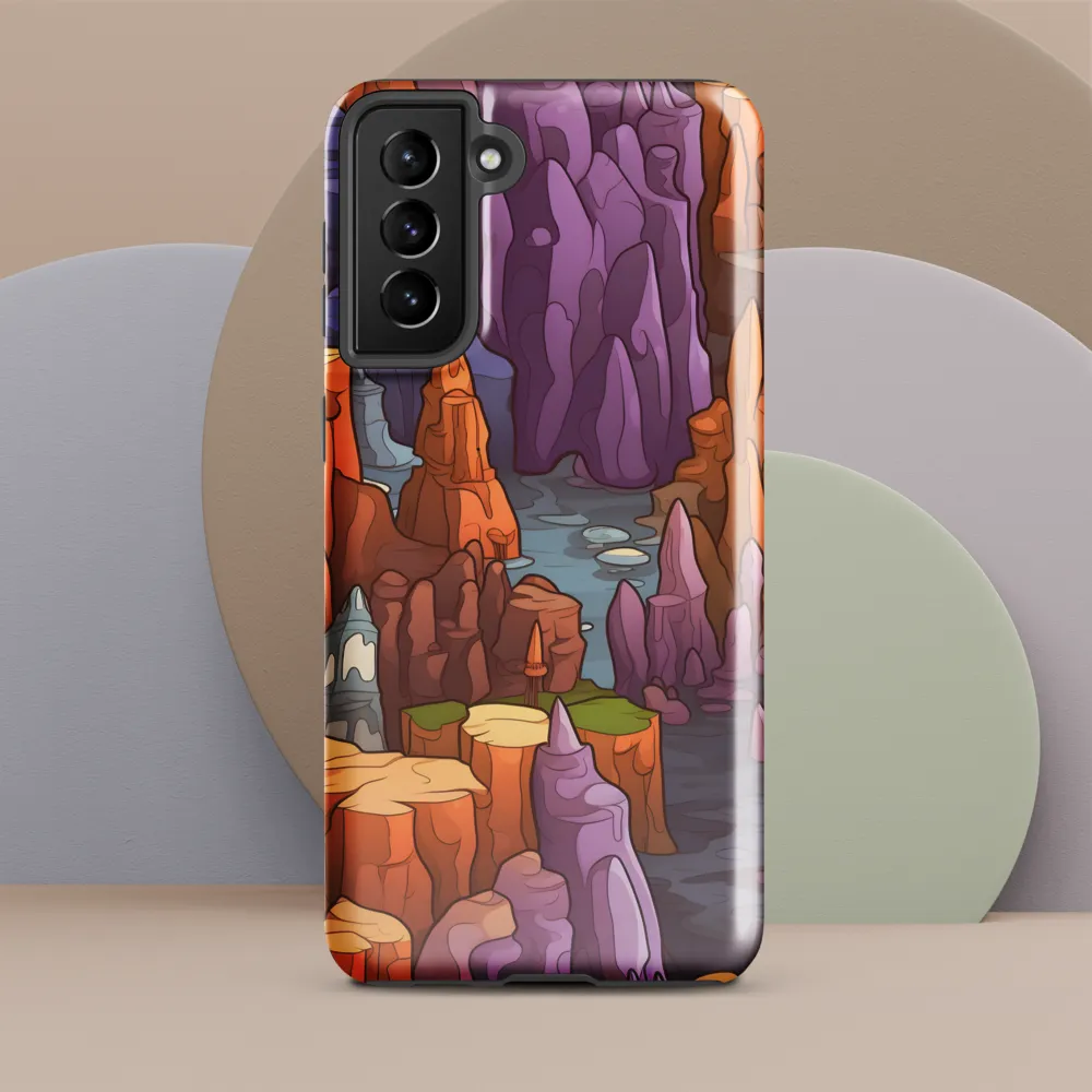 Vibrant Rockscape: A Digital Odyssey