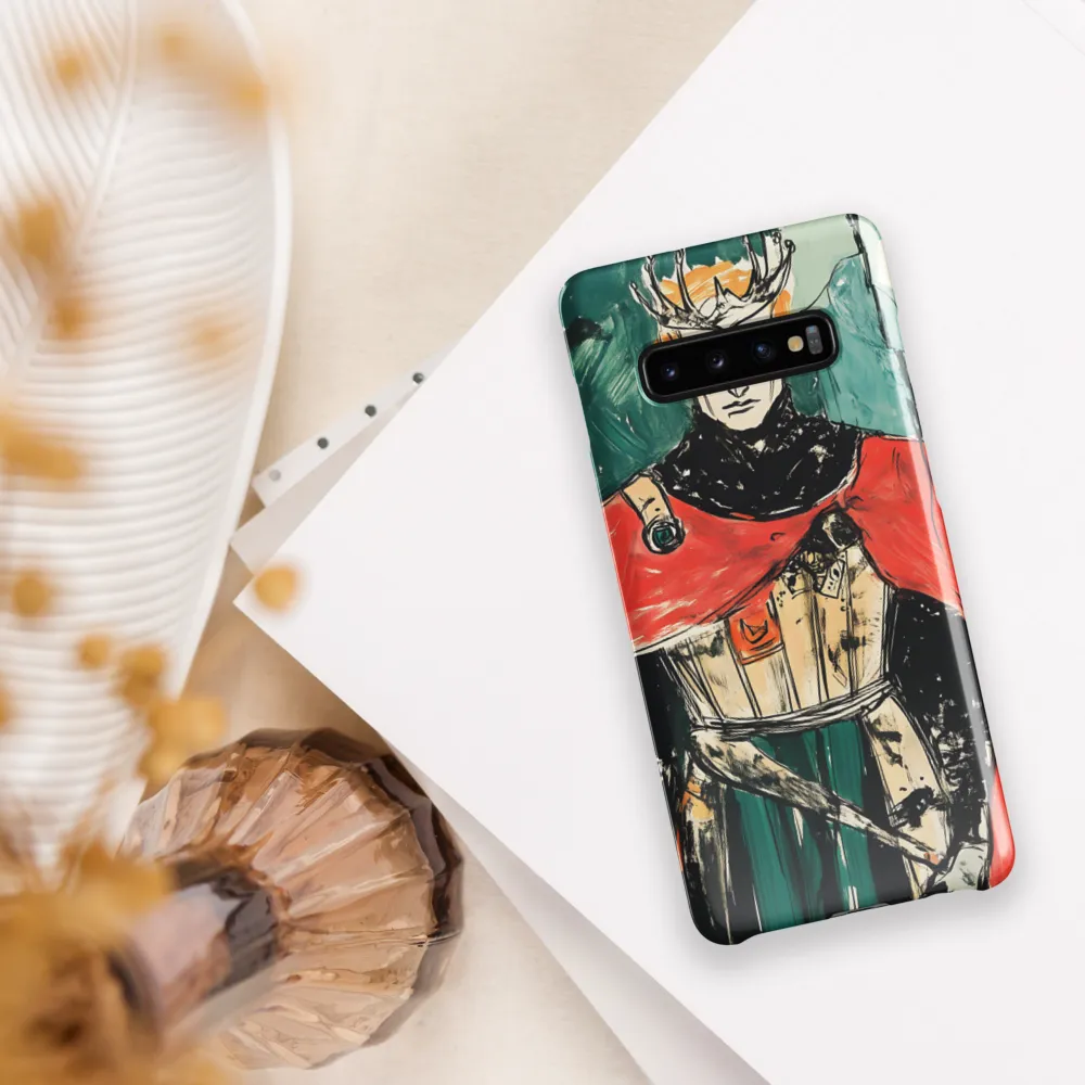 The Stoic Sovereign | Phone Case |  S10 Plus | Snap Case | Glossy