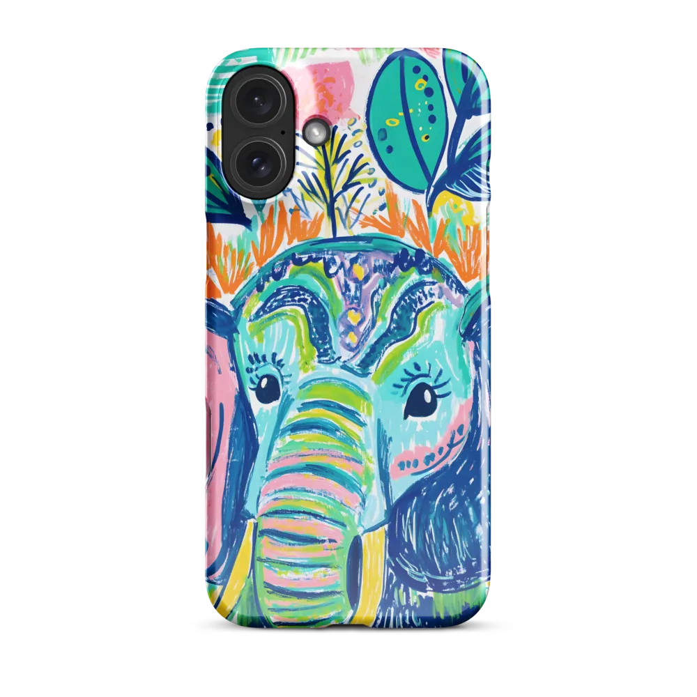 Whimsical Elephant Portrait