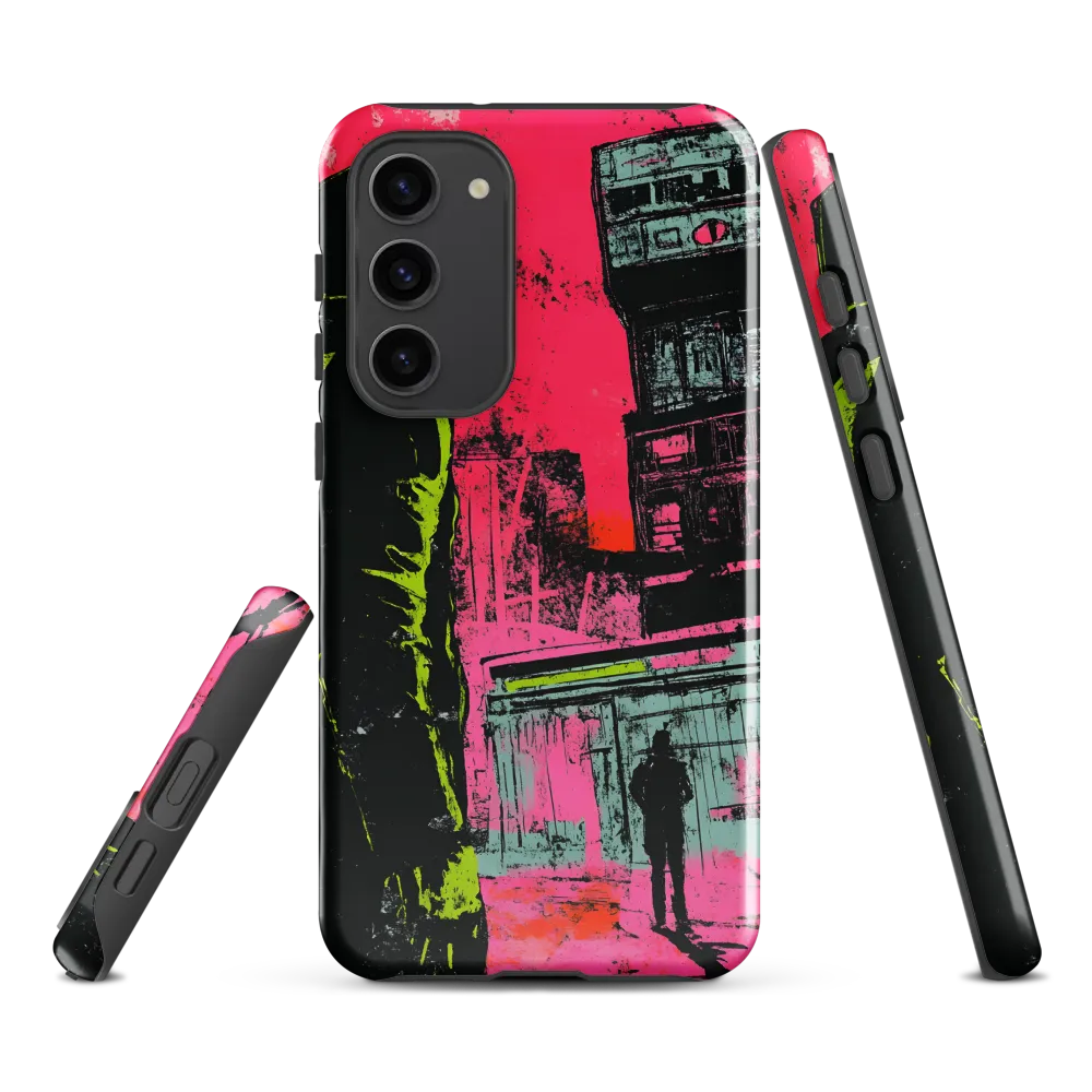 Urban Echoes of Mystery | Phone Case |  S23 Plus | Tough Case | Glossy