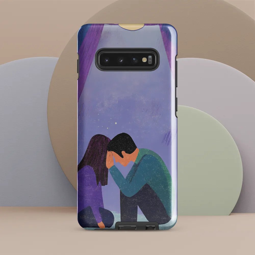 Together in Silence | Phone Case |  S10 Plus | Tough Case | Glossy