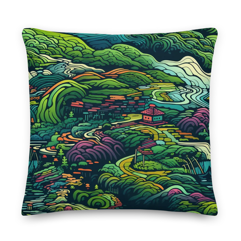 Harmonious Escapade | Pillow | 22″×22″