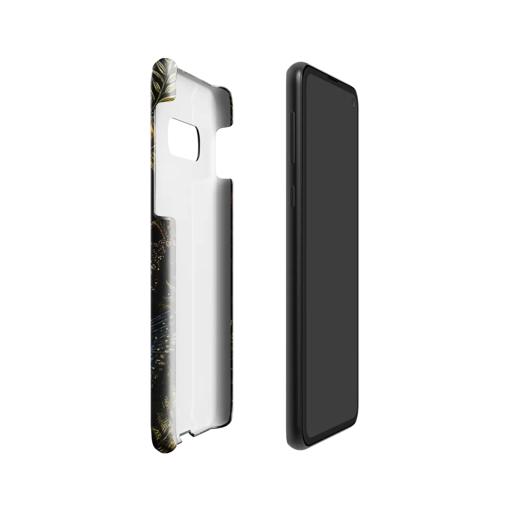 Nature's Embrace: A Surreal Portrait | Phone Case |  S10e | Snap Case | Glossy