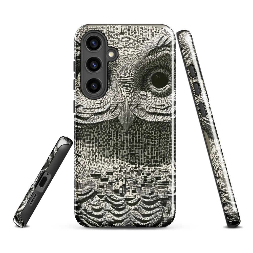 Intricate Owl of Textures