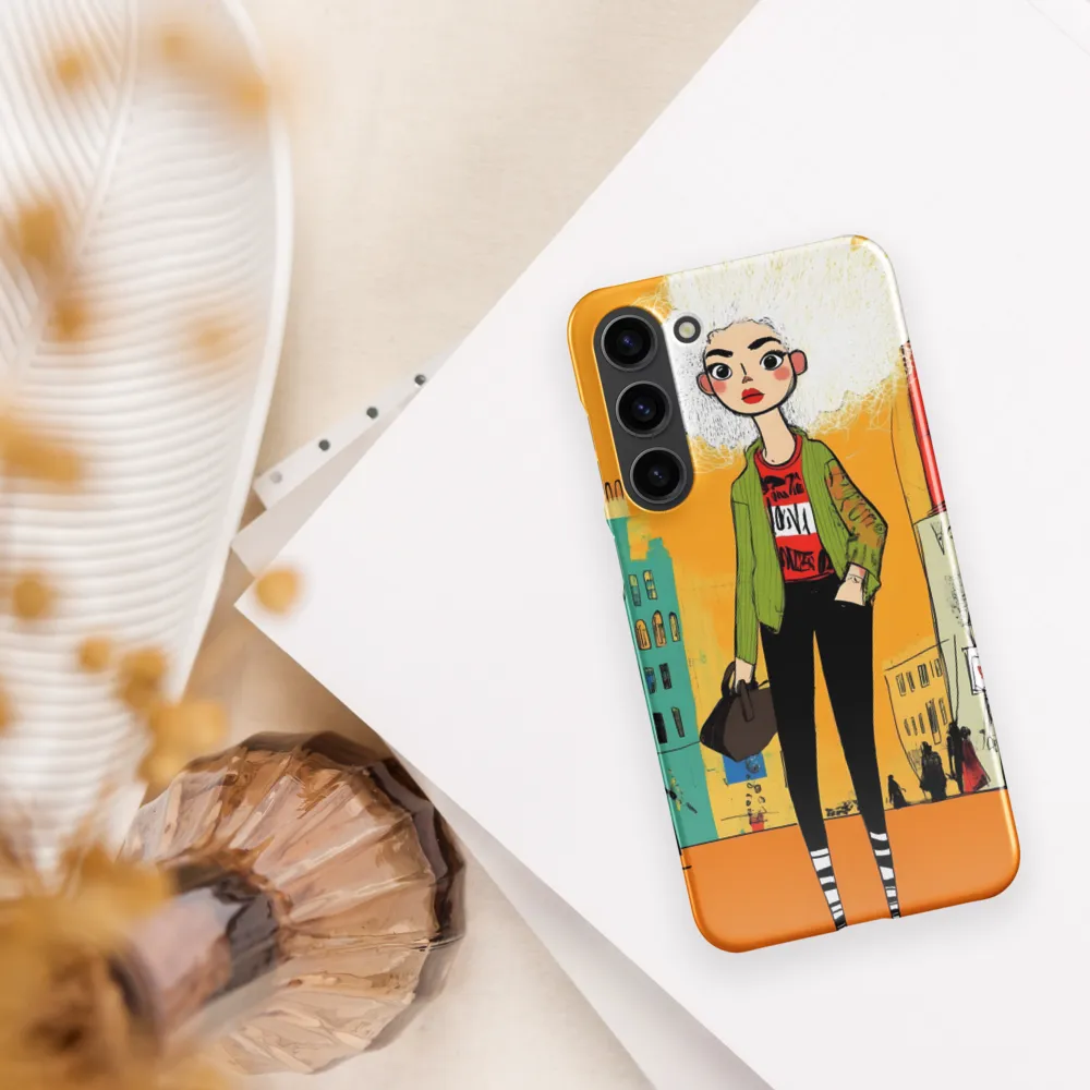 Urban Confidence | Phone Case |  S23 Plus | Snap Case | Glossy