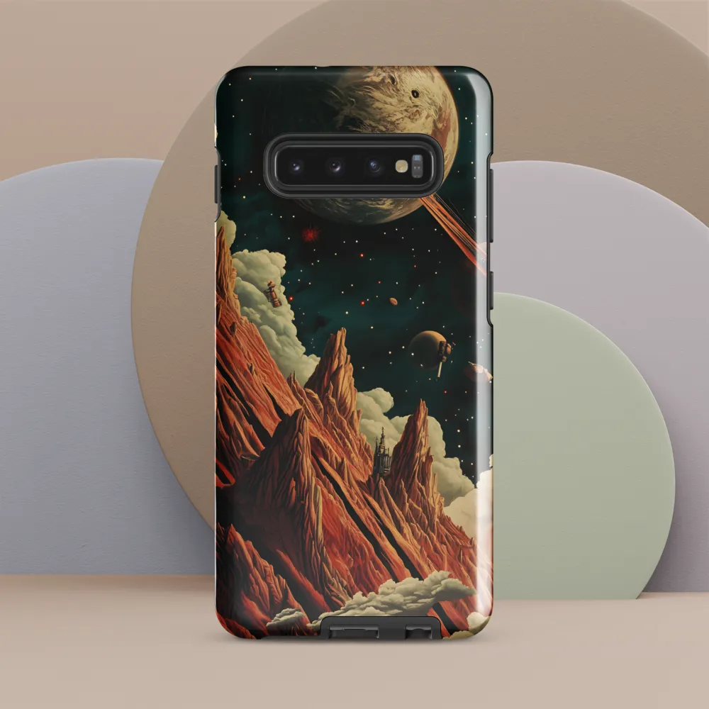 Celestial Peaks | Phone Case |  S10 Plus | Tough Case | Glossy