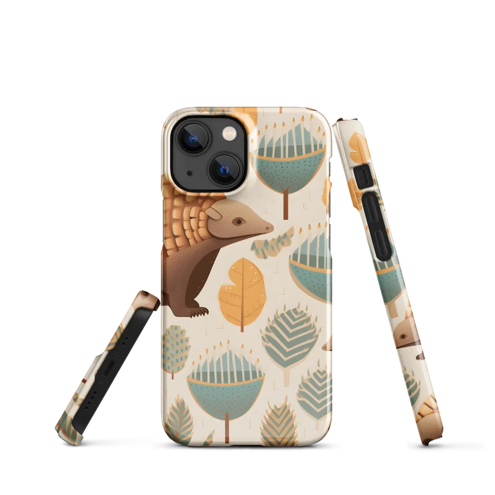 Pangolins in a Whimsical Habitat