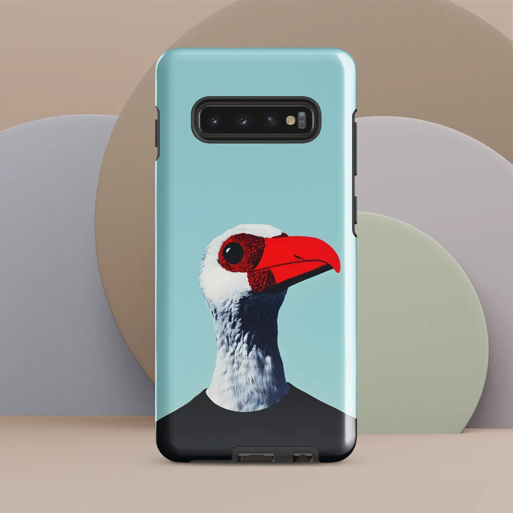 The Surreal Avian Portrait | Phone Case |  S10 Plus | Tough Case | Glossy