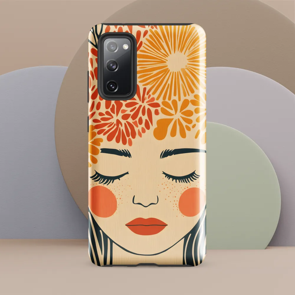 Serenity in Bloom | Phone Case |  S20 FE | Tough Case | Glossy