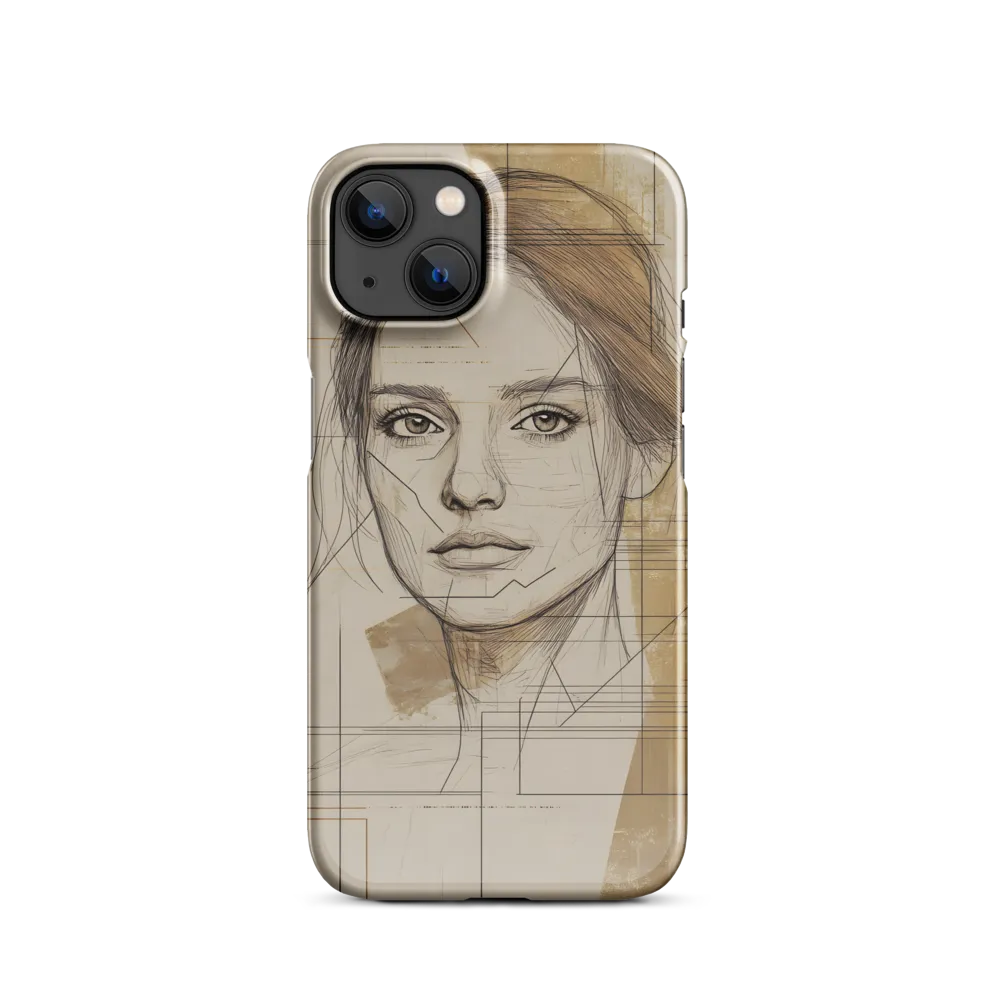 Geometric Elegance: A Modern Portrait
