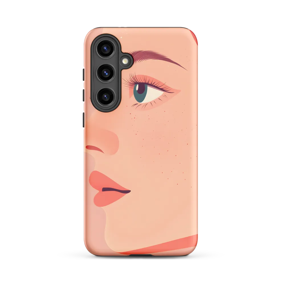 Serenity in Profile | Phone Case |  S24 Plus | Tough Case | Matte