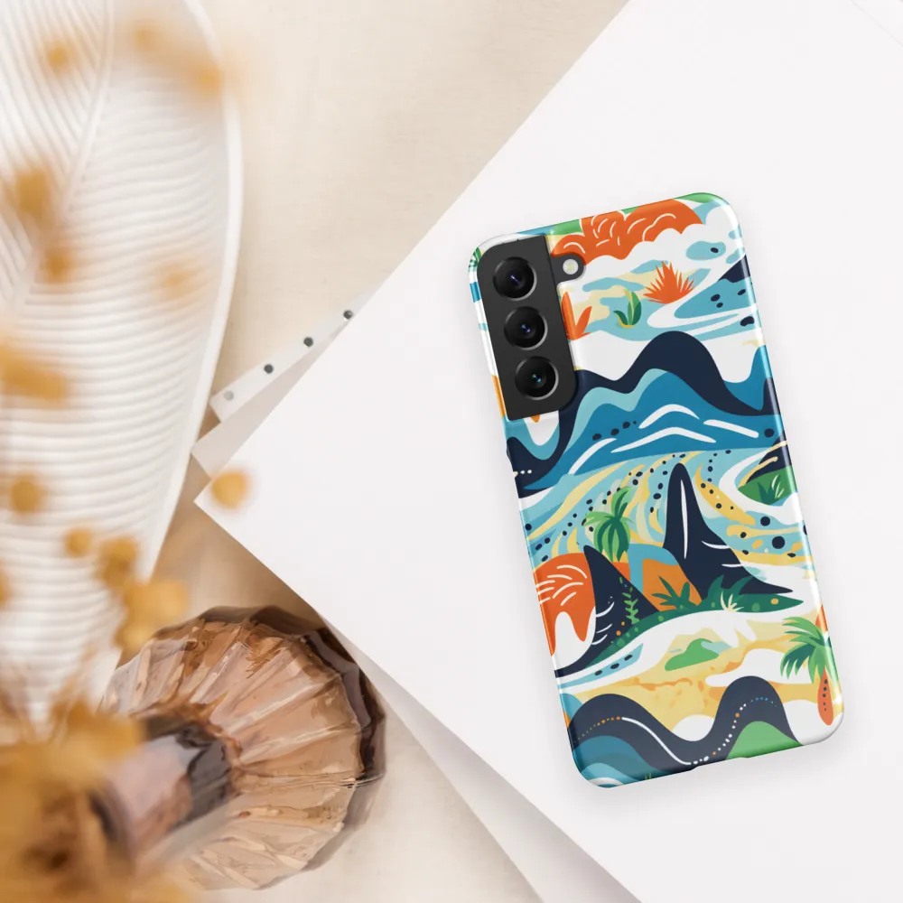 Abstract Tropical Landscape