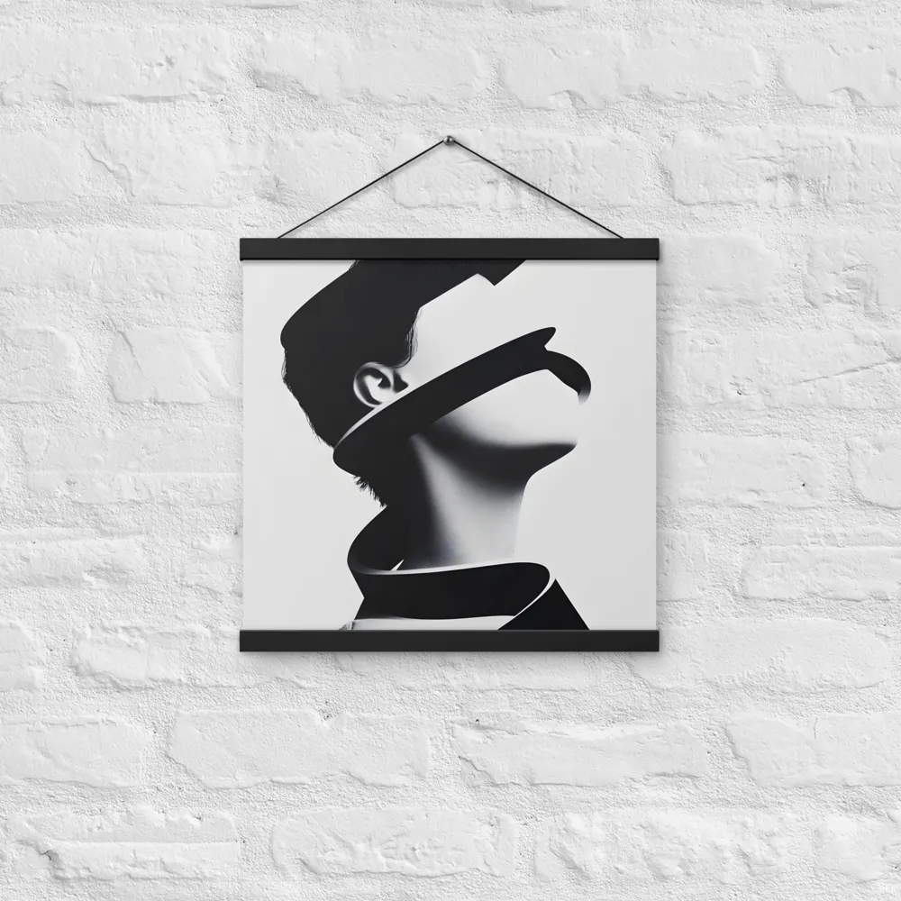 Entwined Identity | Poster With Black Wood Hanger | 16″×16″