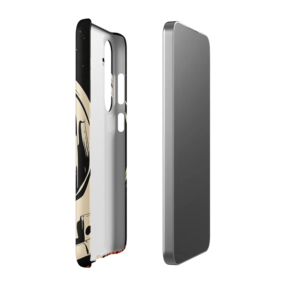 Gaze of the Astronaut | Phone Case |  S24 Plus | Snap Case | Matte