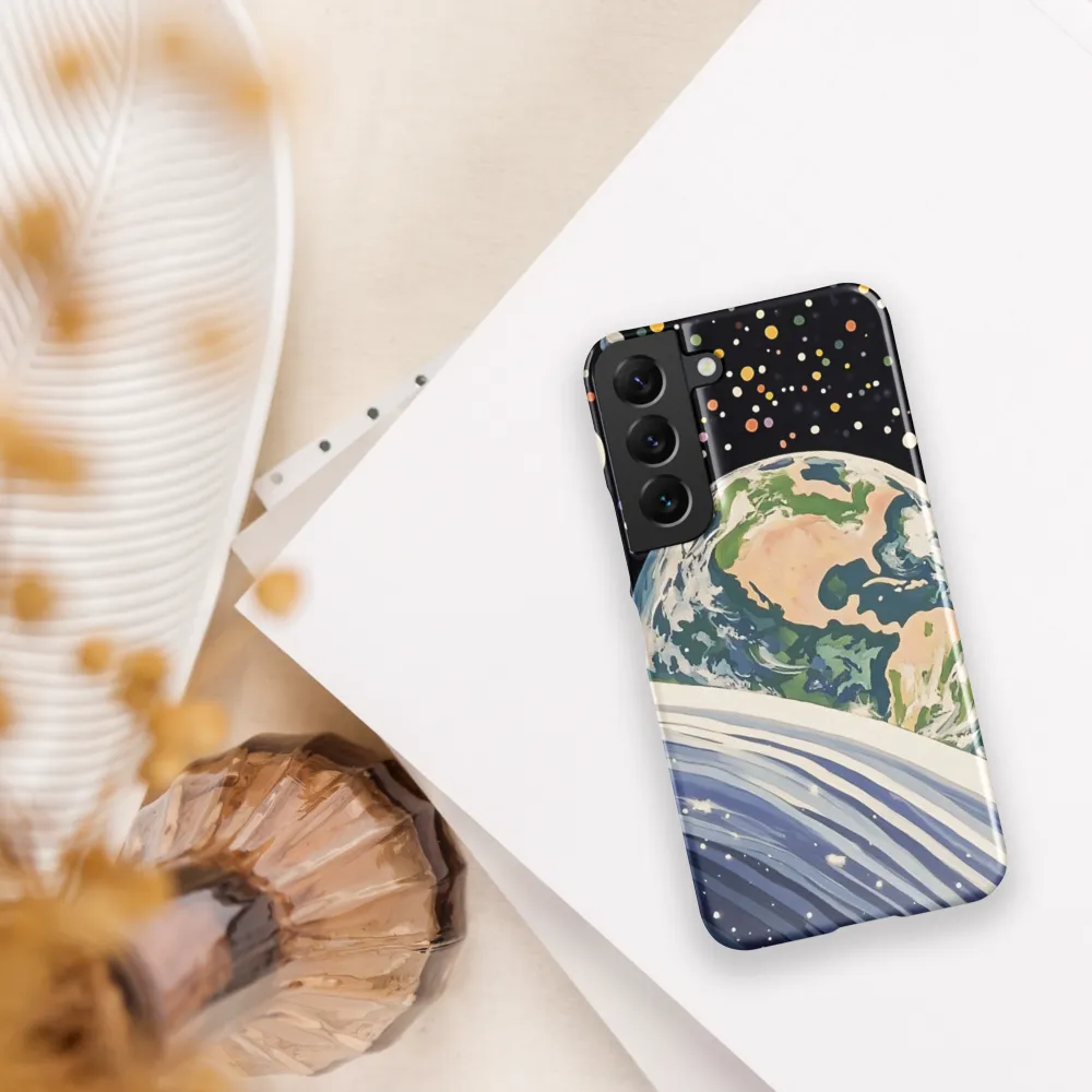 Celestial View: A Surreal Journey Through Space