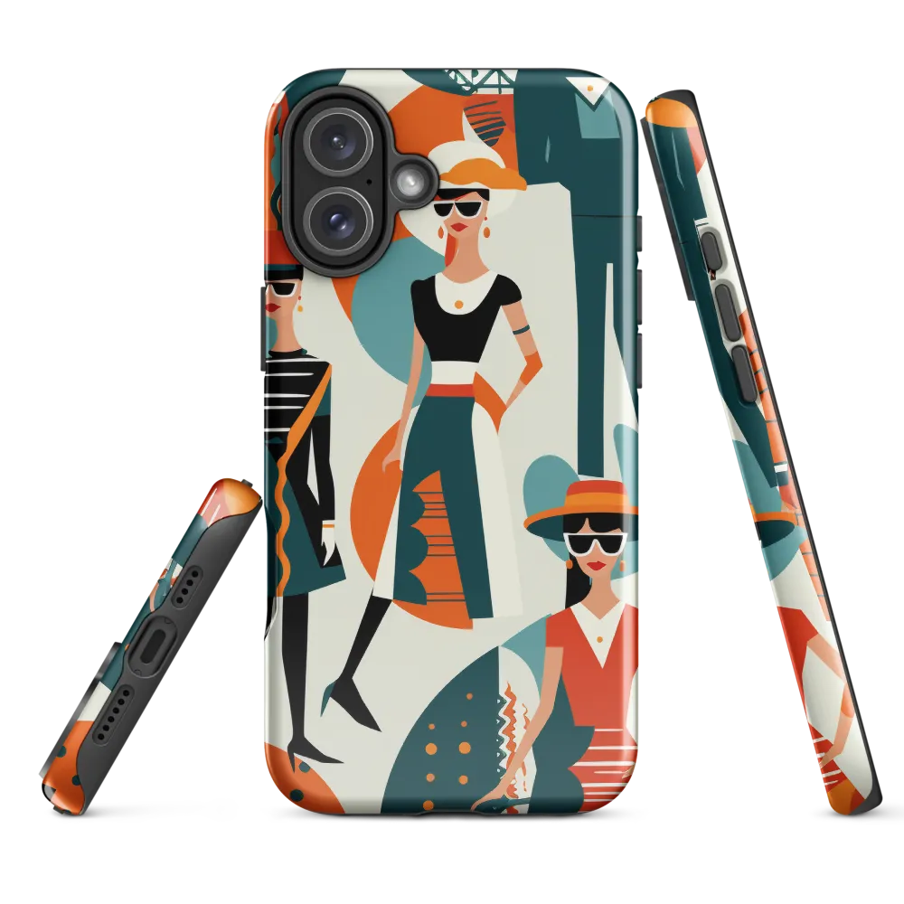 Chic Figures in Pop Art