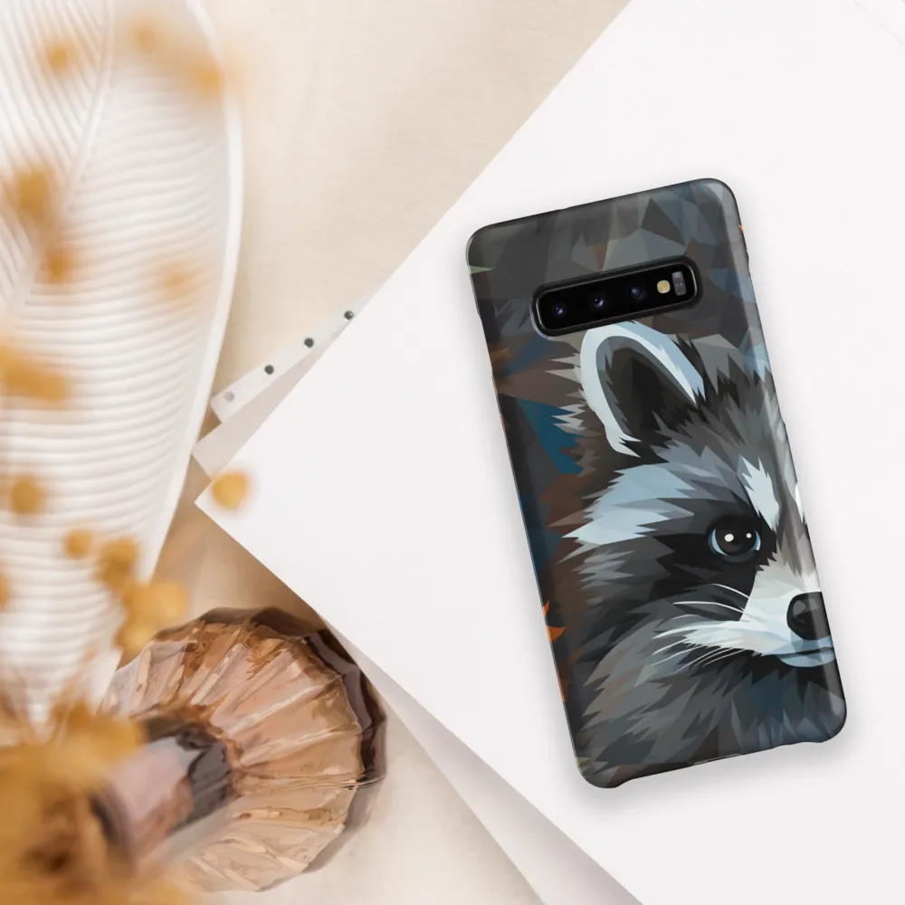 Whispers of Autumn: The Raccoon's Gaze