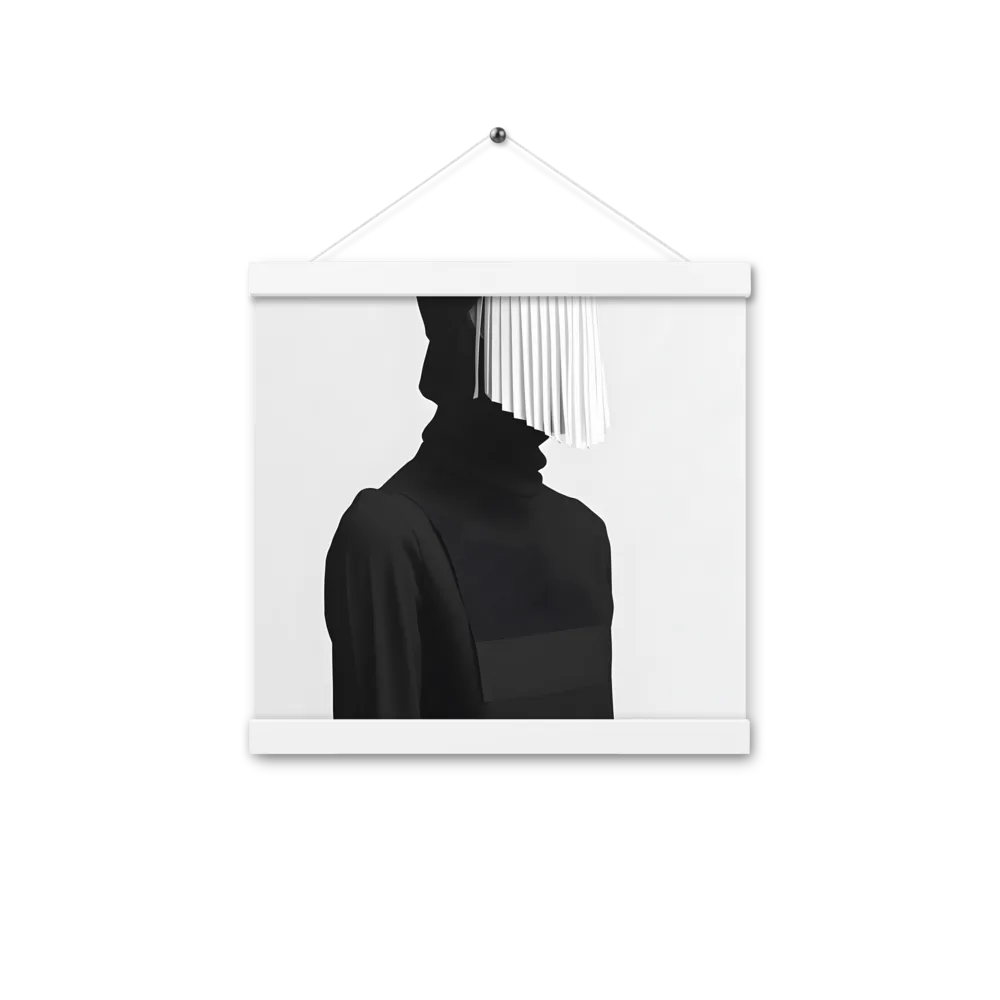 Veil of Mystery | Poster With White Wood Hanger | 12″×12″