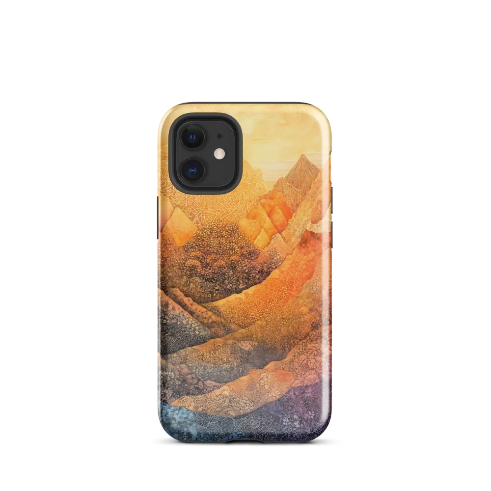 Serene Peaks of Color