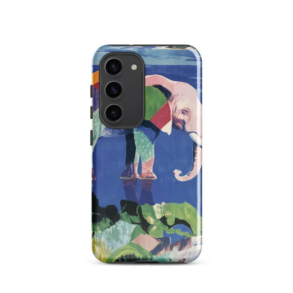 Serenity in Color: The Elephants of Reflection