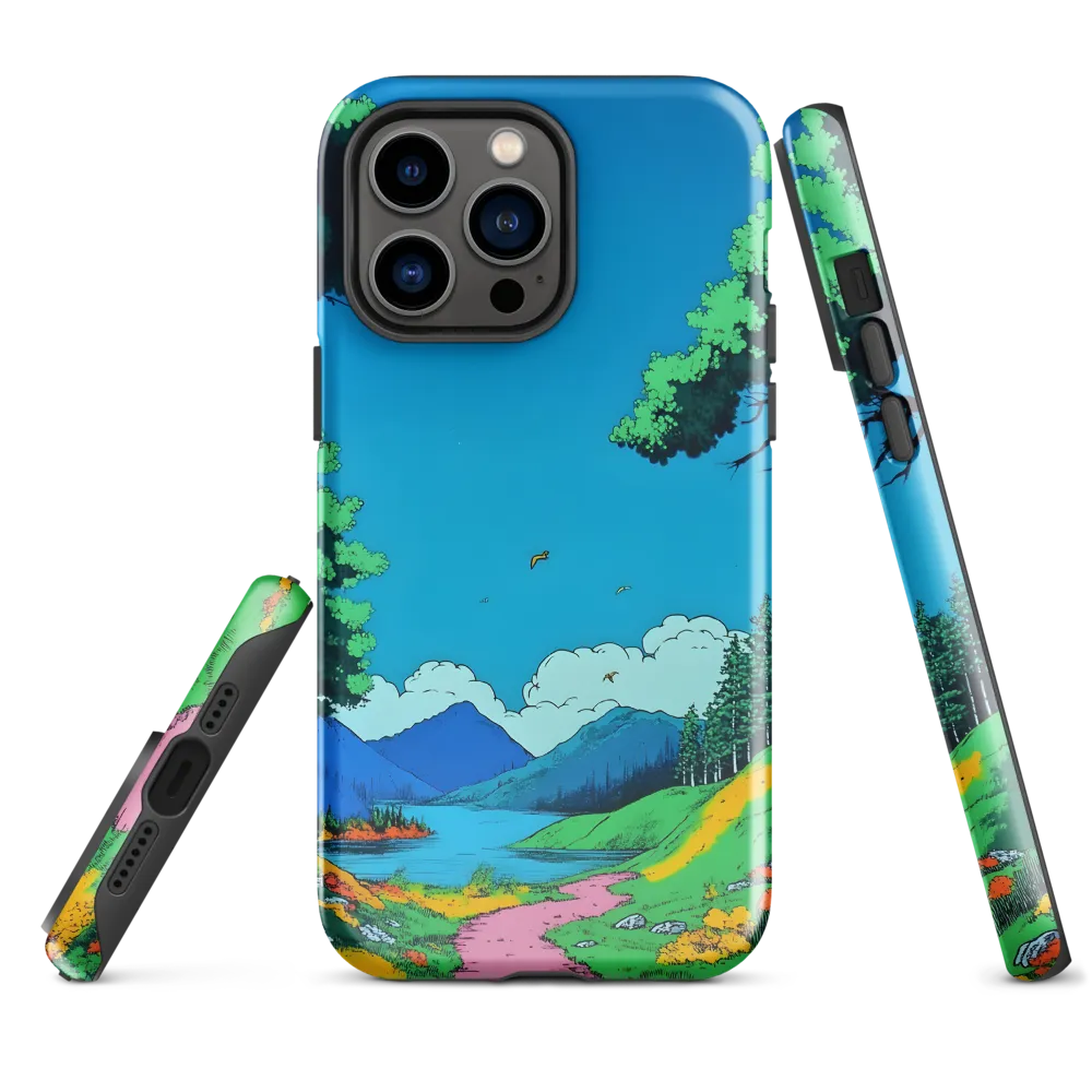 Serenity in Nature | Phone Case |  14 Pro Max | Tough Case | Glossy