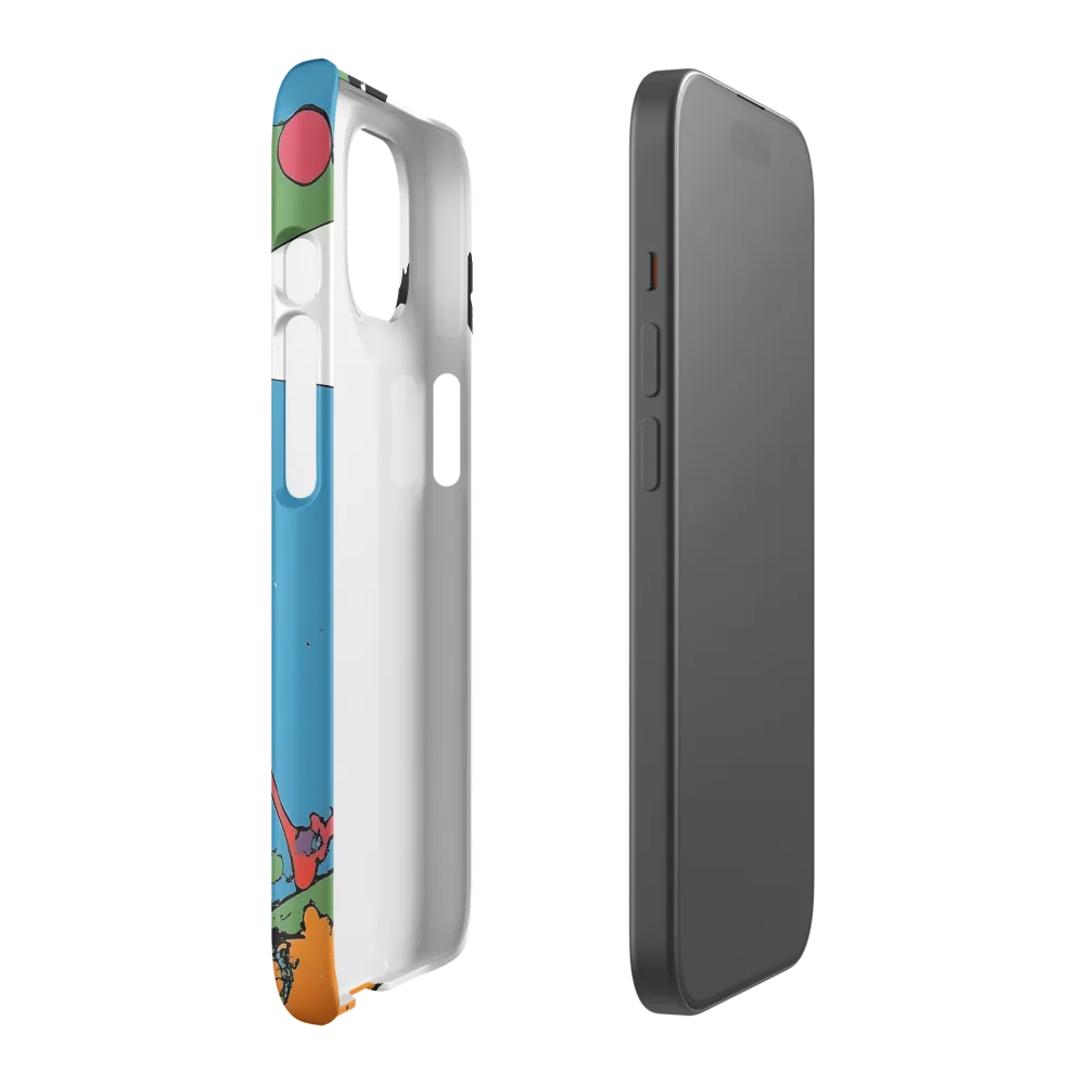 Dynamic Abstract Movement | Phone Case |  15 | Snap Case | Matte